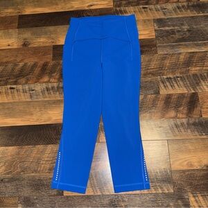 Lululemon Athletica Royal Blue Leggings